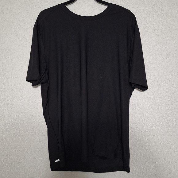 RBX Performance Activewear T-Shirt Mens XL Black Athletic Gym Training Tee - Picture 2 of 6